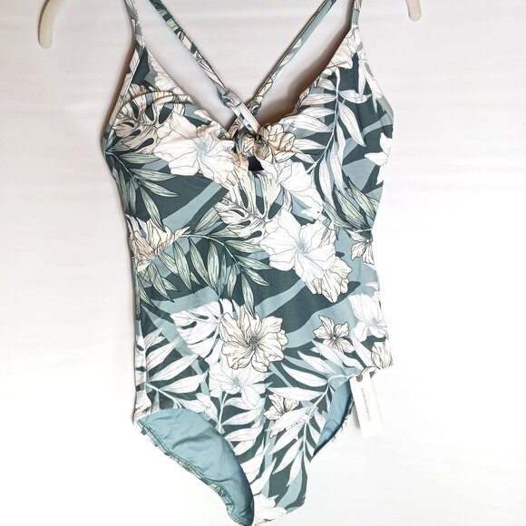 Anthropologie Seafolly Cabana Tie-Front One-Piece Swimsuit - Picture 13 of 13
